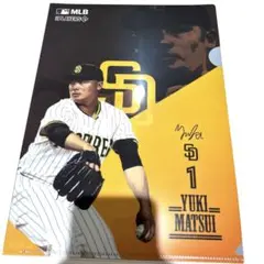 フラットガシャポン 松井裕樹 MLB クリアファイル