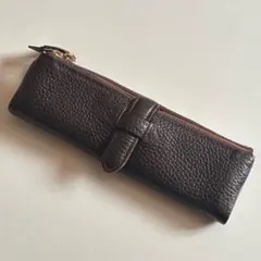 C COMPANY ルポペンケース ダークブラウン