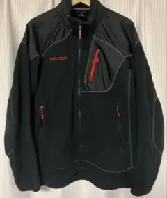Marmotマーモットトレック フリースジャケット ブラックMサイズ