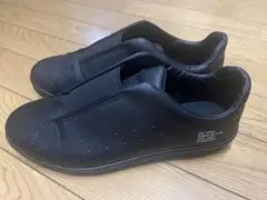 ムーンスター　ブラック スリッポンスニーカー 24.5cm