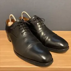 美品☆綺麗☆SCOTCH GRAIN ストレートチップ☆24.5㎝☆ ブラック