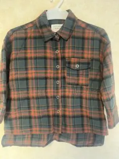 【新品】CIAOPANIC TYPY チェック柄長袖シャツ 100cm〜110㎝