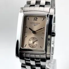 ロンジン　ドルチェヴィータ　スクエア　スモセコ　メタルブレス　腕時計　動作未確認