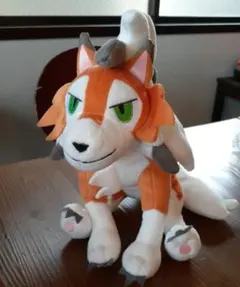 【2018年/廃盤】くったりぬいぐるみ　ルガルガン　たそがれのすがた Amazon.co.jp: ポケモンセンターオリジナル くったりぬいぐるみ