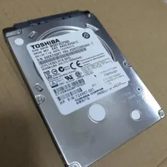 【使用0時間ほぼ新品/高速7200回転】HDD 500GB 2.5インチ 東芝①のサムネイル