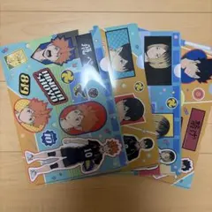 ハイキュー!! 劇場版 ゴミ捨て場の決戦 クリアファイル　日向　影山　研磨　黒尾