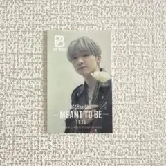 BE:the ONE MEANT TO BE RYUHEI リュウヘイ　映画特典