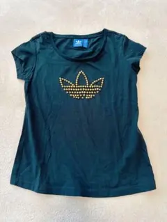 【極美品】アディダス adidas スタッズ 黒 ブラック Tシャツ M