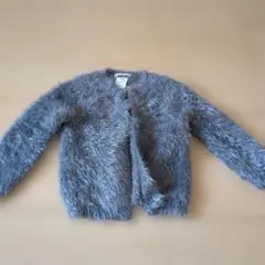 ZARA 冬コレクション ニットウェア 6/116cm グレー