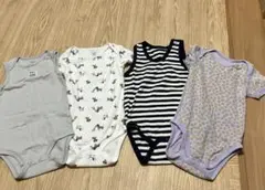 ボディオール　肌着　タンクトップ　半袖　4枚セット