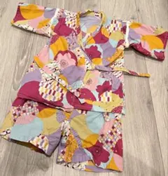 子供　甚平　120cm　子供甚平　浴衣