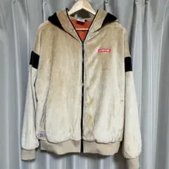 VISION STREET WEAR ボアフーディジップジャケット ユニセックス