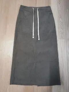 タイトスカート コーデュロイ