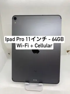 iPad pro 11インチ　ジャンク品　値下げ中55555円→44444円 iPad pro 11インチ ジャンク品 値下げ中55555円→44444円 - メルカリ