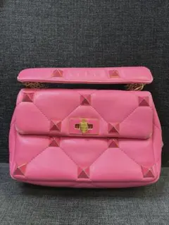 valentino 2way チェーンバッグ ピンク