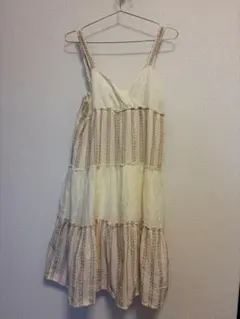 ZARA ストライプ柄 キャミワンピース