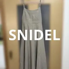 スナイデルキャミワンピ