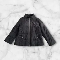 Pink Beans ダウンジャケット　140 星柄　フルジップアップ　スター