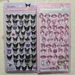 サンリオ　ステッカー　シール　ボンボンドロップミニ　クロミ　マイメロ