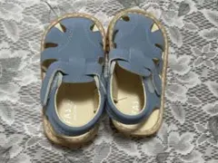 ベビーサンダル ブルー