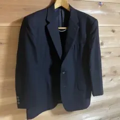 60s ブラック　ブルーストライプ　テーラードジャケット　高島屋のサムネイル