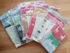 6重ガーゼ はぎれセット