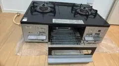 新品· 未使用☆お手入れ簡単☆グリルなしNORITZ ガステーブル(59㌢幅 