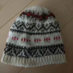 ブリティッシュウール　キッズ　冬帽子