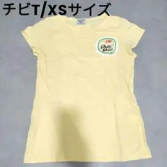 エーズラビット Asrabbit チビT Y2K Tシャツ ライトイエロー 古着のサムネイル