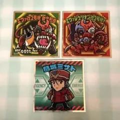 エヴァンゲリオン エヴァックリマン シール 3枚セット