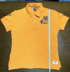 J.PRESSポロシャツ,オレンジ色 中古品,ダメージ2箇所のサムネイル
