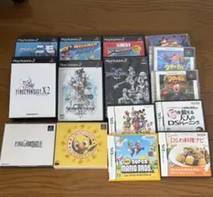 ゲームソフトまとめ売り PS1 PS2 NintendoDS 15本