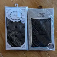 ブラック ストッキング、タイツ　 M-L　2本