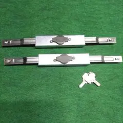 산와 셔터 수동 잠금 장치 2 개 세트, 동일한 키 사양