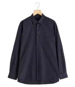 comoli コモリシャツ　navy 3のサムネイル