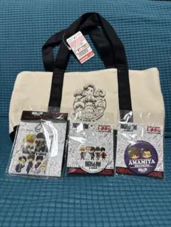 HIGH&LOW トートバッグ バッジセット付き