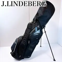 J.LINDEBERG（Jリンドバーグ）　キャディバッグ　スタンド式／軽量　黒のサムネイル