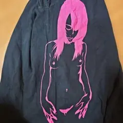 ユナイテッドアスレ!ブラック Tシャツ ピンクデザイン