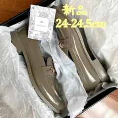 新品　レインシューズ TEMPERATE ビットローファー 晴雨兼用