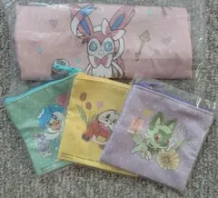 ポケモン　ポーチ　トートバッグ　ニンフィア　ニャオハ　ホゲータ　クワッス　セット