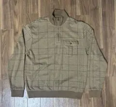 90s POLO GOLF ハーフジップニット