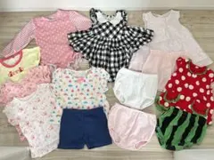 女の子 半袖 夏服 まとめ売り80cm