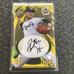 阪神 オンサイトカード SSR 伊原 直筆サイン 阪神タイガース 伊原選手 オンサイトカード 直筆サイン 阪神