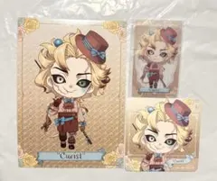 第五人格　カフェ　ビリヤードプレイヤー　デフォルメ　3点セット