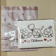 匿名配送　ちいかわ　チョコ　ギフト　ポーチ　新品未開封　ハチワレ　うさぎ