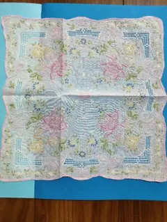 スワトウ ヴィンテージハンカチ 中国伝統工芸品 手刺繍