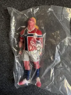ハーランド　魔人ブウ　フィギュア　サッカー　ノルウェー代表　ユニフォーム