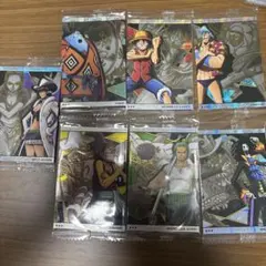 ONE PIECE メタリックカード 6枚セット まとめ売り - メルカリ