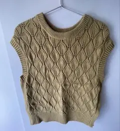 GU ニット(マスタード)