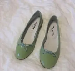 2026年最新】Repetto カラー：グリーン系 レディース フラットシューズ